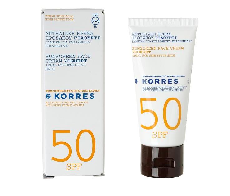 korres giaoourti spf50