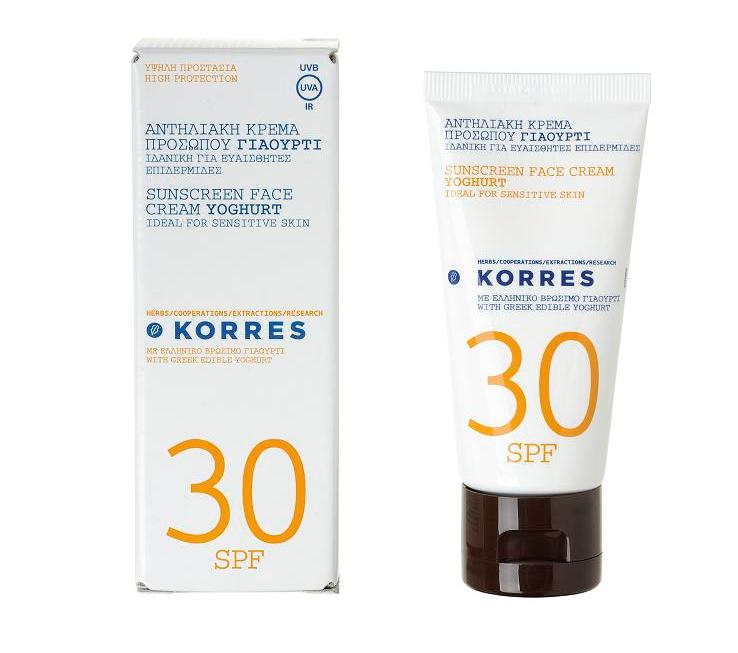 korres giaourti spf30