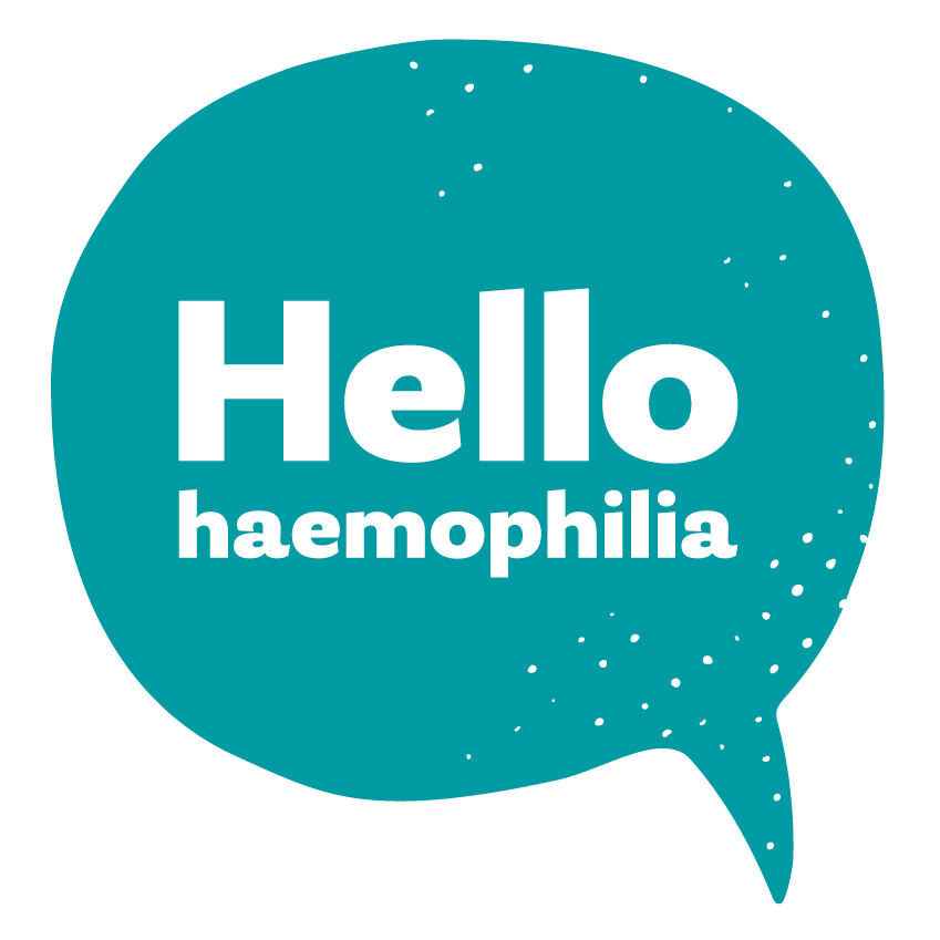 Hello haemophilia logo