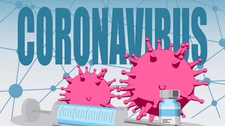 bigstock abstract virus image on backdr 347232772